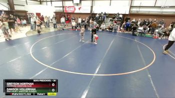 36 lbs 3rd Place Match - Dawson Hollerman, Iron County Wrestling Academy vs Greyson Hortman, Champions Wrestling Club