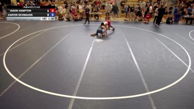 132 lbs Cons. Round 6 - Jason Hampton, IL vs Carter Schmauss, IA