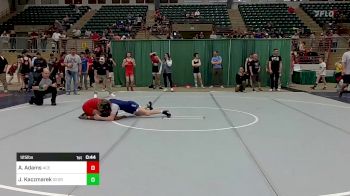 125 lbs Semifinal - Aadan Adams, Ace Academy vs Jacob Kaczmarek, Georgia