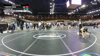 138 lbs Cons. Round 1 - Carter Nix, Zephyrhills Christian vs Preston Gregg, Carrollton
