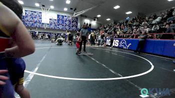 43 lbs Quarterfinal - Walker Williams, Team Tulsa Wrestling Club vs Sullivan Gurley, Skiatook Youth Wrestling
