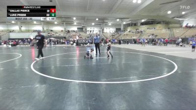 55 lbs 1st Place Match - Luke Primm, Wildcats Wrestling vs Dallas Pierce, Swarm Wrestling