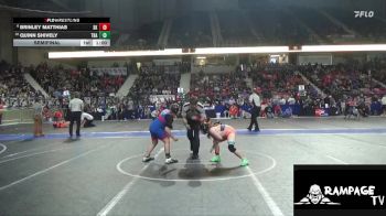 110 lbs Semifinal - Brinley Matthias, Sabetha Kids vs Quinn Shively, Trailhands