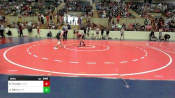 90 lbs Round Of 16 - Nolan Harper, Woodstock Wrestling Club vs J.d. Berry, Pope Junior Wrestling Club