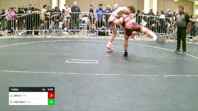 144 lbs Round Of 64 - Jake Jelus, Etiwanda vs Cash Hairston, Bishop Gorman HS