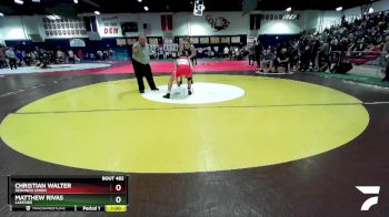 144 lbs Cons. Round 3 - Christian Walter, Redondo Union vs Matthew Rivas, Lakeside