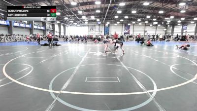 126 lbs Consi Of 32 #1 - Isaiah Phillips, ME vs Seth Christie, CT