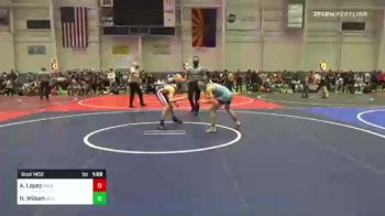 102 lbs Semifinal - Anthony Lopez, NM GOLD vs Nolan Wilson, Grindhouse WC
