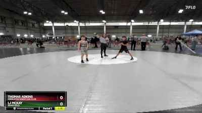 75 lbs 3rd Place Match - Thomas Adkins, Middleton Wrestling Club vs Lj McKay, Idaho Gold