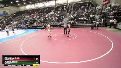 193 lbs Cons. Round 2 - Ethan Sampson, Copper Hills vs Alden Jensen, West Field