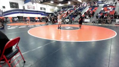 285 lbs Champ. Round 2 - Aaron Gonzalez, Canyon Springs vs Anthony Castaneda, Jurupa Valley