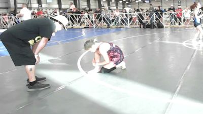 107 lbs Rr Rnd 3 - Hayley Cappelli, Slam Factory Girls - HSG vs Maya Bullock, ICE Wrestling Pink - HSG