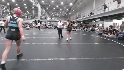 135 lbs Round 1 - Zoe Delgado, Miami Hawks vs Allison Zarnowski, PA West White