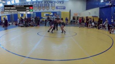 135 lbs Cons. Semi - Jasmine Baumbach, Daughters Of Zion vs Dovi Magee, Glasgow Wrestling Academy