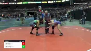 130 lbs Quarterfinal - Jocelyn Trozelle, Creswell Mat Club vs Jocelyn Shelley, Swamp Monsters
