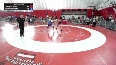 190 lbs 1st Place Match - Everett Joyce, Wichita Training Center vs Keaton Moeller, Immortal Athletic WC