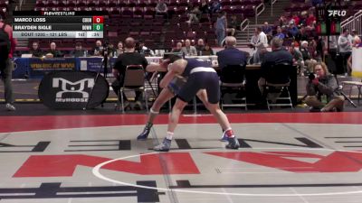 121 lbs Consi 3 - Marco Loss, Council Rock North vs Brayden Sigle, Downingtown West