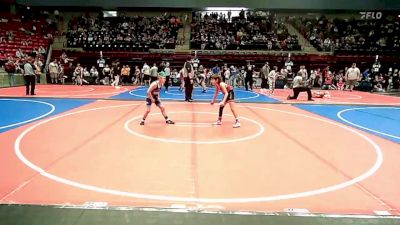 70 lbs Quarterfinal - Bryer Allen, Barnsdall Youth Wrestling vs Dakota Harris, Bartlesville Wrestling Club