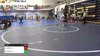 120 lbs R-32 - Jacob Layton, Connellsville vs Max Martin, Great Bridge-VA