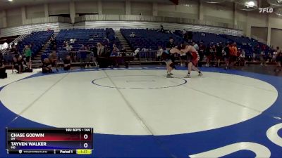 144 lbs Cons. Round 4 - Chase Godwin, OH vs Tayven Walker, MO