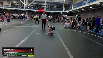 60 lbs Round 2 (8 Team) - Karter Legas, Roughhouse vs Maddox Shields, 84 Athletes