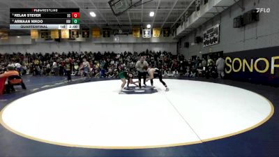 165 lbs Quarterfinal - Kelan Stever, San Clemente vs Armaan Nikoo, Irvine