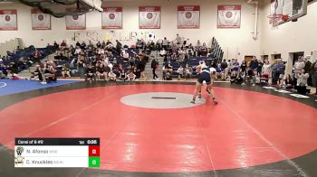 152 lbs Consi Of 8 #2 - Noah Afonso, Windham vs Christian Knuckles, Souhegan