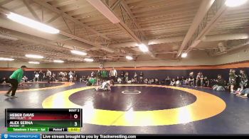 81 lbs Round 1 (16 Team) - Heber Davis, Iron County vs Alex Serna, Payson