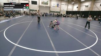 113 lbs Quarterfinals (8 Team) - Austin Gates, Grand Island vs Caeser Brown, Millard South