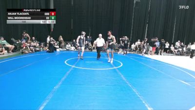 140 lbs Round 3 - Will Moorehead, East Carolina Elite vs Julian Tlacuatl, Cordoba Trained