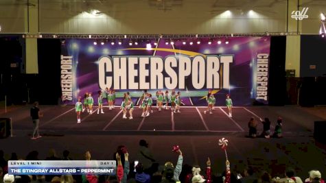 The Stingray Allstars - Peppermint [2025 L1 Mini Day 1] 2025 CHEERSPORT Cartersville Classic