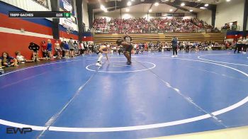 132 lbs Round Of 16 - Nick Broom, Tulsa Union vs Tripp Gaches, Cleveland Public Schools