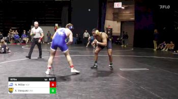 197 lbs Consi Of 16 #1 - Nik Miller, Hofstra vs Xavier Vasquez, N. Colorado