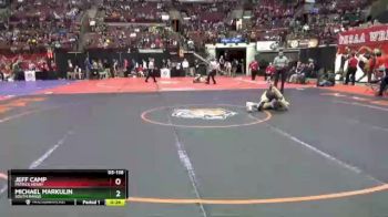 D3-138 lbs Cons. Round 1 - Jeff Camp, Patrick Henry vs Michael Markulin, South Range