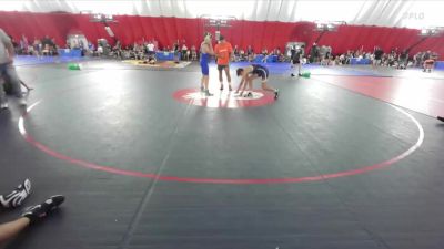 138 lbs Champ Round 1 (16 Team) - Justus Vrona, Illinois Top Dawgs Navy vs Liam Johnson, Lodi