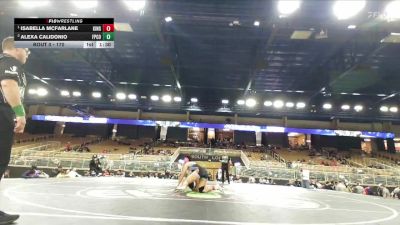 170 lbs 1st Place Match - Isabella Mcfarlane, King vs Alexa Calidonio, Flagler Palm Coast