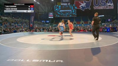 125 lbs Semis - Lilli Cooper, IA vs Neve O'Byrne, PA