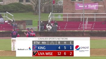 Replay: King vs UVA Wise | Mar 22 @ 4 PM