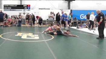 61 lbs Rr Rnd 7 - Olivia Cannalley, MGW Death By Chocolate - W vs Zoe Vore, Apex (OH) Girls - W