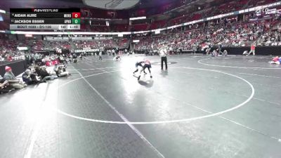 D1-126 lbs Champ. Round 1 - Jackson Esser, Appleton North vs Aidan Aure, Menomonie