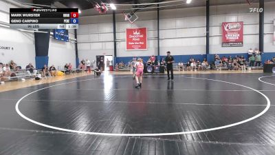 96 lbs Mark Wurster, Ohio Grey vs Geno Carpino, Pennsylvania Red