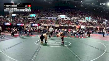 A - 215 lbs Quarterfinal - Weston Boggs, Hardin vs Gage Chapman, Havre