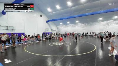 106 lbs Round 9 (10 Team) - Sebastian Cantarero, Vougars Honors vs Sean Morley, LAW