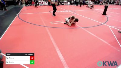 70 lbs Final - Slade Davis, Clinton Youth Wrestling vs Nash Denison, Team Tulsa Wrestling Club