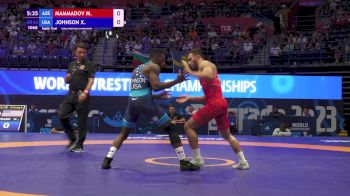 63 kg 1/8 Final - Murad Mammadov, Azerbaijan vs Xavier Tramain Johnson, United States