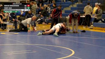 165 lbs Placement Matches (8 Team) - Vinny Alm, Rochester Tech vs Kenaje Demosthene, Nassau CC