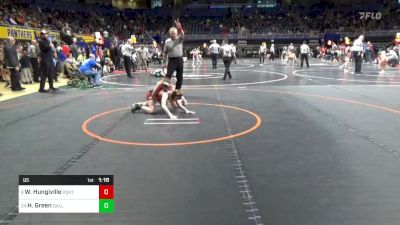 95 lbs Round Of 32 - Wyatt Hungiville, Port Allegany vs Hunter Green, Dallas