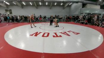 215 lbs Champ. Round 2 - Wyatt Walston, Erie vs Alejandro Castillo-Aguilar, Adams City