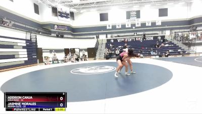 155 lbs Round 2 (4 Team) - Addison Canja, Gold Rush vs Jasmine Morales, Nevada Elite