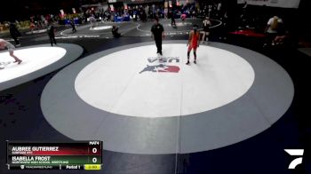 118 lbs 1st Place Match - Aubree Gutierrez, Surfside RTC vs Isabella Frost, Northview High School Wrestling